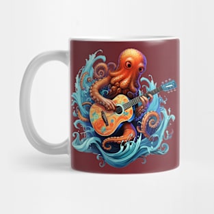 Octo-guitar Mug